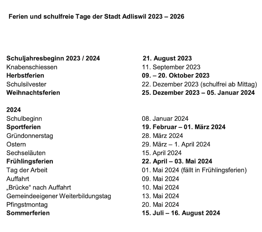 Tanítási szünetek